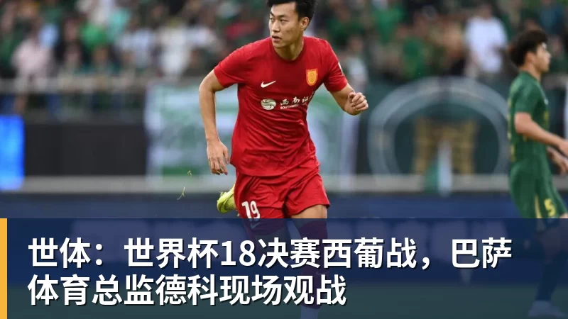 彩神v世体：世界杯18决赛西葡战，巴萨体育总监德科现场观战