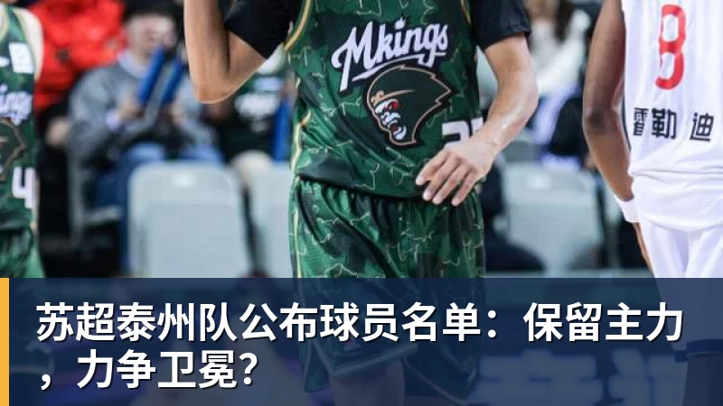 彩神v苏超泰州队公布球员名单：保留主力，力争卫冕？